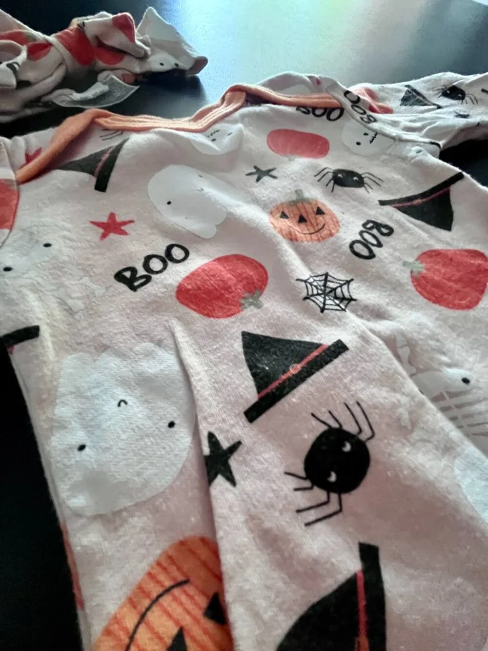 Set of 3, My 1st Halloween Baby Girl Onesies, 3-6 Months